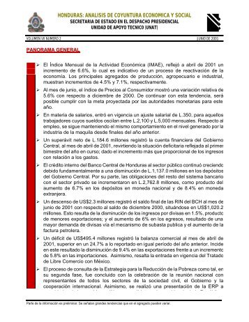 analisis de coyuntura economica y social - Secretaría Técnica de ...