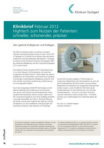 Download als PDF - Klinikum Stuttgart