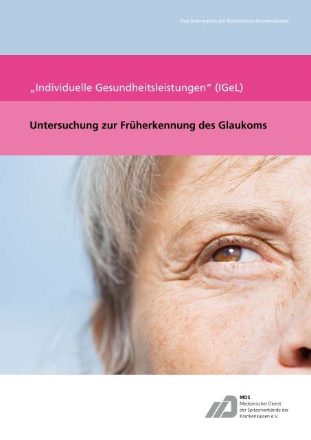 Untersuchung zur Früherkennung des Glaukoms - Knappschaft