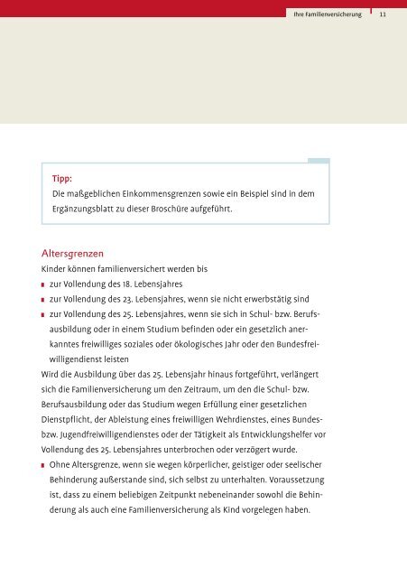 Ihre Familienversicherung - Knappschaft