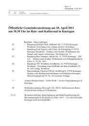 Öffentliche Gemeinderatssitzung am 18. April 2011 um ... - Knetzgau