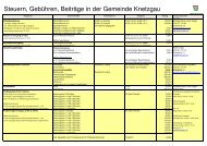Geb-374hren Gemeinde Stand 01.01.2012x 2 - Knetzgau