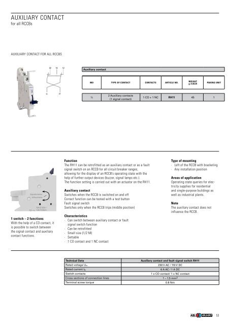 SWITCHING DEVICES - ABL Sursum