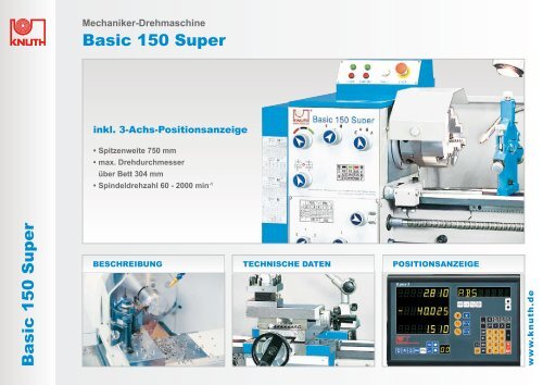 Basic 150 Super Basic 150 Super - Knuth.de