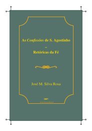 As Confissões de Santo Agostinho. Retóricas da Fé - LusoSofia