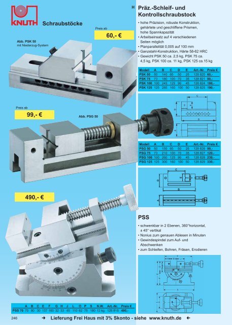 Katalog als PDF herunterladen - Knuth.de