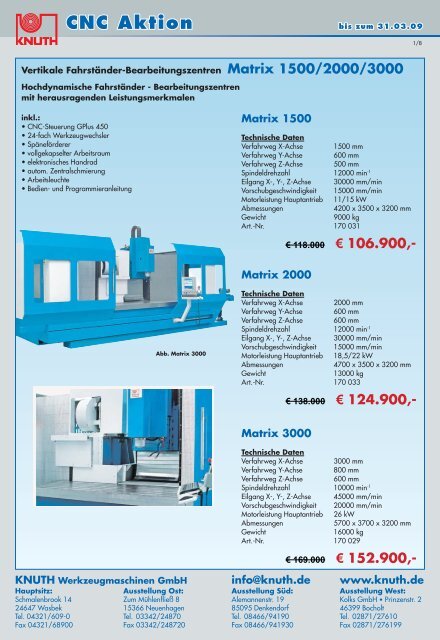 CNC Aktion - Knuth.de