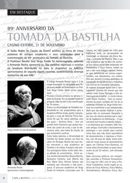 Capa e Batina Miolo 34FINAL:CeB_miolo - aaec - lisboa