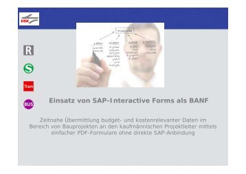 Einsatz von SAP-Interactive Forms als BANF - koan solution