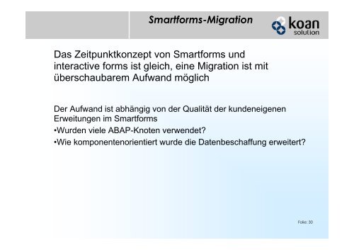 Formulare - koan solution