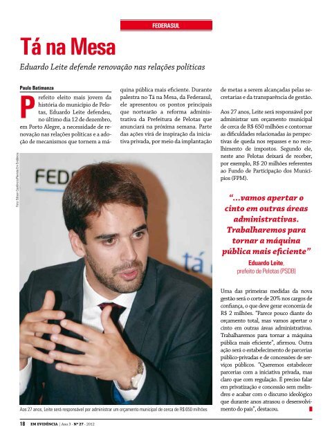 Sesi-RS - Revista Em Evidência