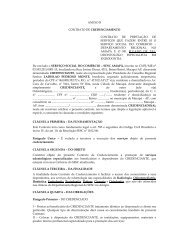 ANEXO II CONTRATO DE CREDENCIAMENTO ... - Sesc Amapá