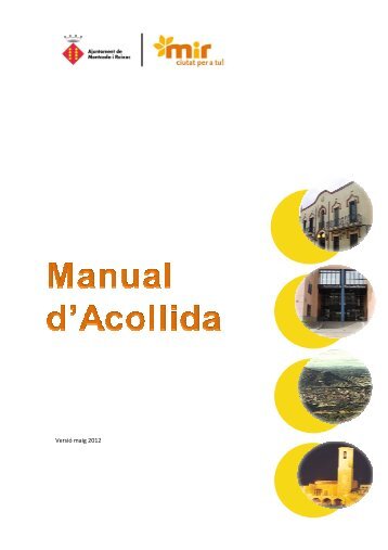 Manual d'acollida de l'Ajuntament - Ajuntament de Montcada i Reixac