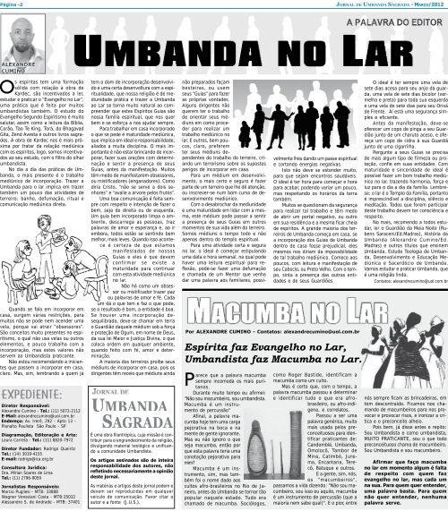 Ano 12 Ed 142 Mar 2012.pdf - Colégio de Umbanda Sagrada Pena ...