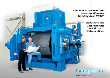 Economical Comminution with High-Pressure Grinding Rolls (HPGR ...