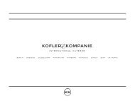 standorte - Kofler & Kompanie