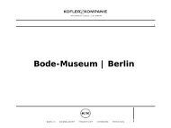 Bode-Museum | Berlin - Kofler & Kompanie