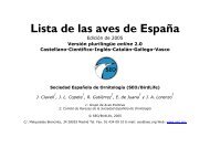 Lista de las aves de España - Rare Birds in Spain