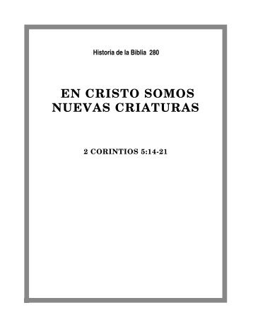 280 - En Cristo somos nuevas criaturas - Horizonte Internacional