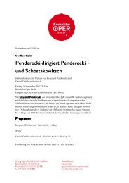 Pressemitteilung - Komische Oper Berlin