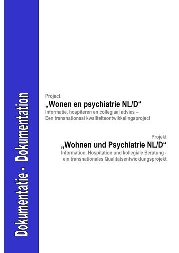 Wohnen und Psychiatrie NL/D - KommaSystem ...