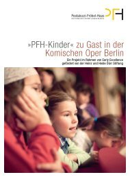 PFH-Kinder zu Gast in der Komischen Oper Berlin - BROSCHUERE ...