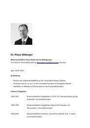 Dr. Klaus Abberger