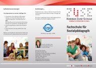 Fachschule für Sozialpädagogik - Konrad-Zuse-Schule