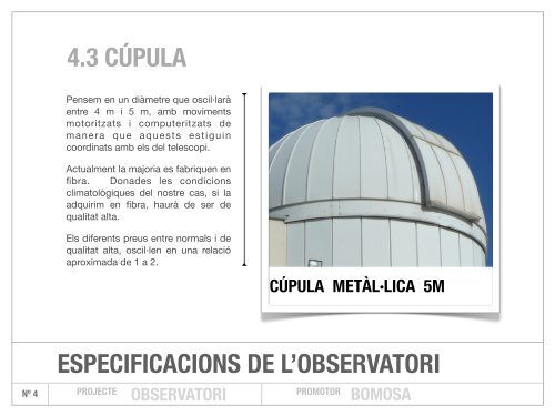 Presentació del Observatori d'Andorra - Bomosa