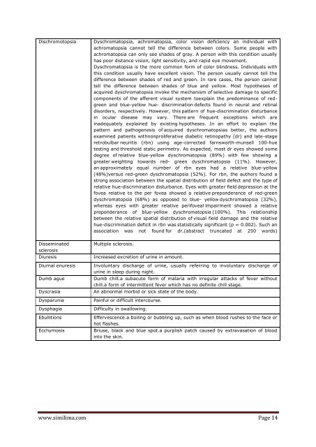 Denotations & Old terminologies used in Homopathy - Similima