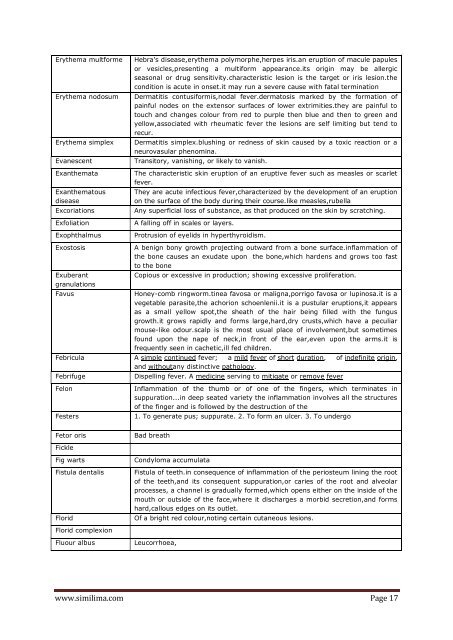 Denotations & Old terminologies used in Homopathy - Similima