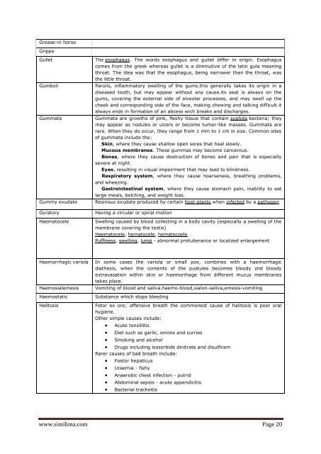 Denotations & Old terminologies used in Homopathy - Similima