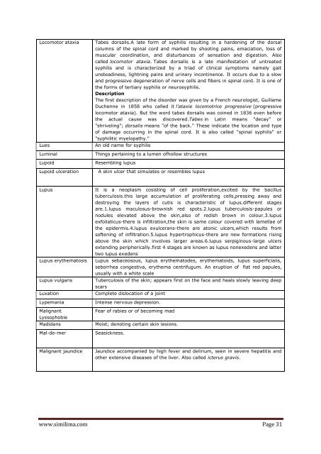 Denotations & Old terminologies used in Homopathy - Similima