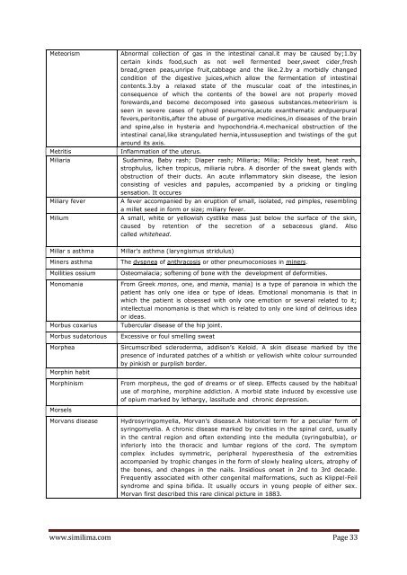 Denotations & Old terminologies used in Homopathy - Similima