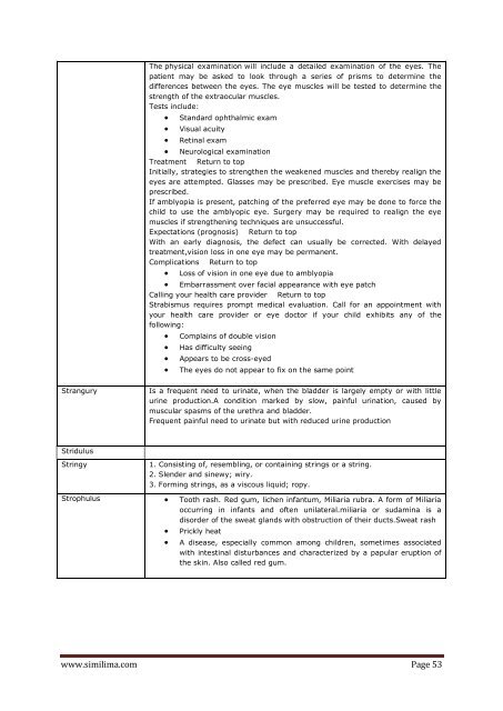 Denotations & Old terminologies used in Homopathy - Similima