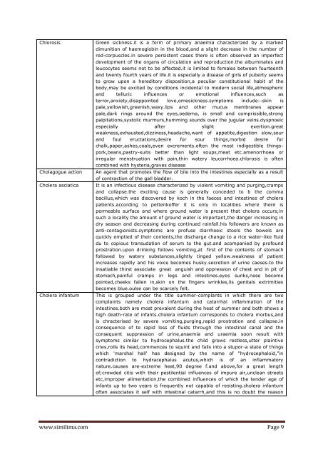 Denotations & Old terminologies used in Homopathy - Similima