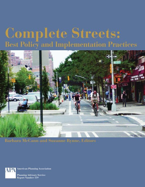 Complete Streets: - American Planning Association