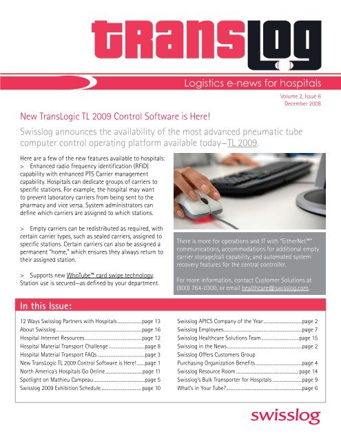 Pdf Hcs Pts Translog Vol2 Issue6 Pdf Swisslog
