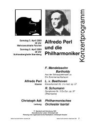 Alfredo Perl - Konzertverein Isartal e.V.