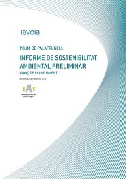 Informe de sostenibilitat - Ajuntament de Palafrugell