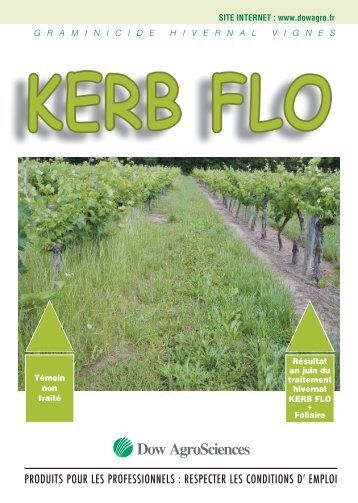 utiliser kerb flo sur vigne en hiver - Agrileader