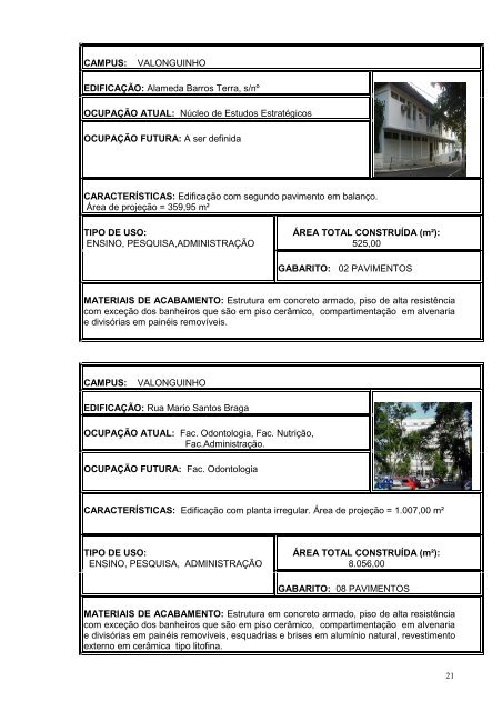 estudo de impacto de vizinhança dos campi da - Rede PGV - UFRJ