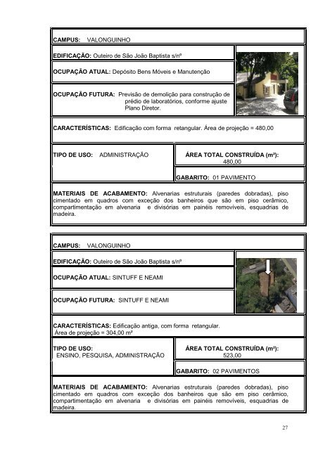 estudo de impacto de vizinhança dos campi da - Rede PGV - UFRJ