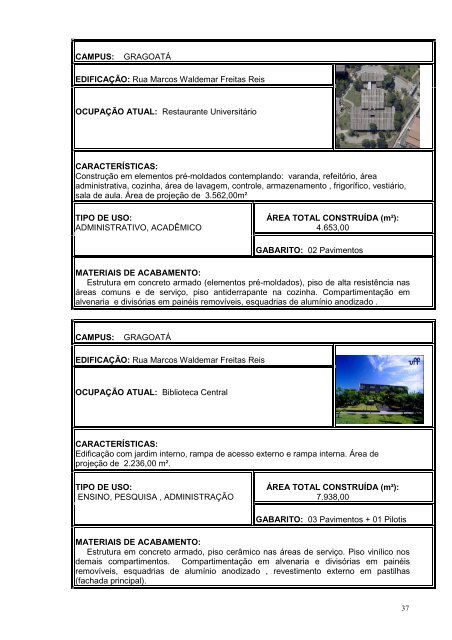 estudo de impacto de vizinhança dos campi da - Rede PGV - UFRJ