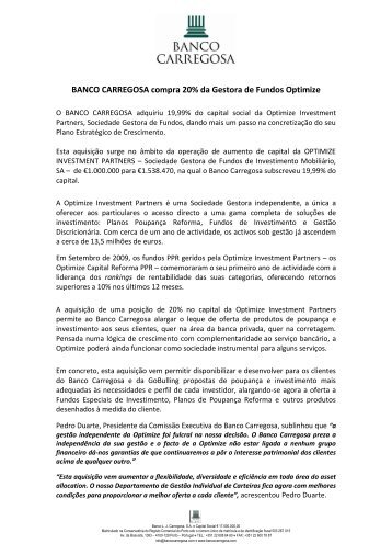 Template carta Banco Carregosa - GoBulling.com