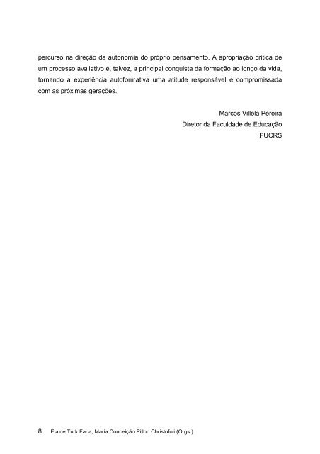 ENADE Comentado 2008: Pedagogia - pucrs