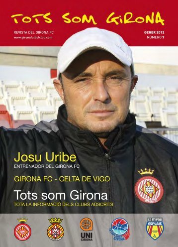 Josu Uribe Tots som Girona Josu Uribe Tots som Girona - girona fc