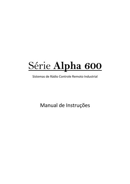 Série Alpha 600 - Seyconel Automação Industrial