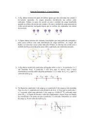 Lista de Exercícios 1 - Carga Elétrica 1- A fig. abaixo mostra três ...