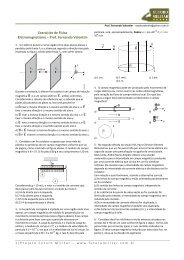 Exercícios de Física Eletromagnetismo – Prof ... - Futuro Militar